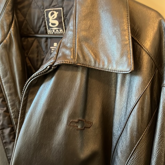 Men’s leather coat - Picture 7 of 7